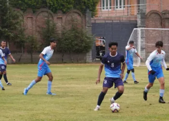 69th National School Games: U-19 Boys football tournament kicks off at GVEI