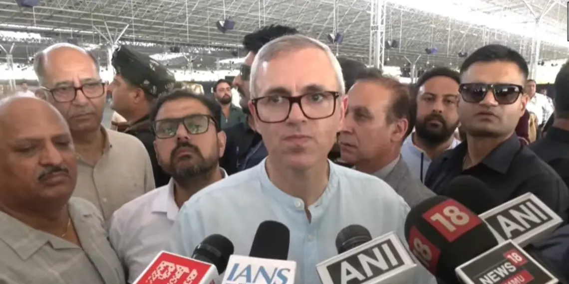 Pakistan Escalating Tensions, But Won’t Benefit From It: CM Omar in Samba