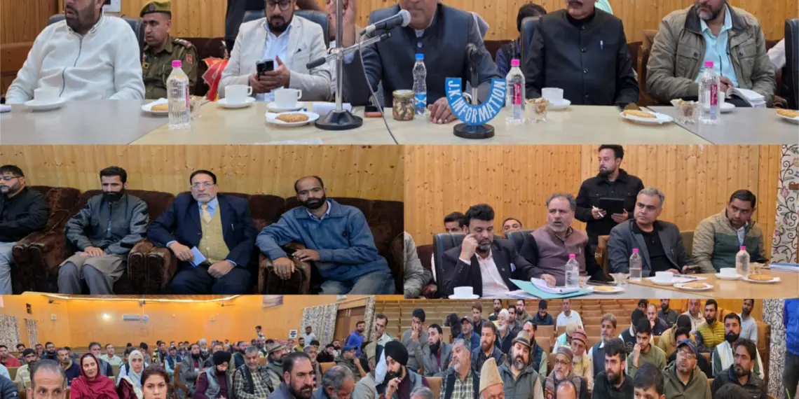 رکنِ پارلیمنٹ انجینئر غلام علی کھٹانہ کی صدارت میں ٹاؤن ہال کپواڑہ میں عوامی دربار منعقد