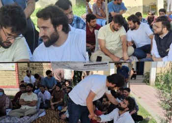 ایم بی بی ایس انٹرن ڈاکٹر کی بھوک ہڑتال پر صوفی طاہر کا فوری حل کا مطالبہ: