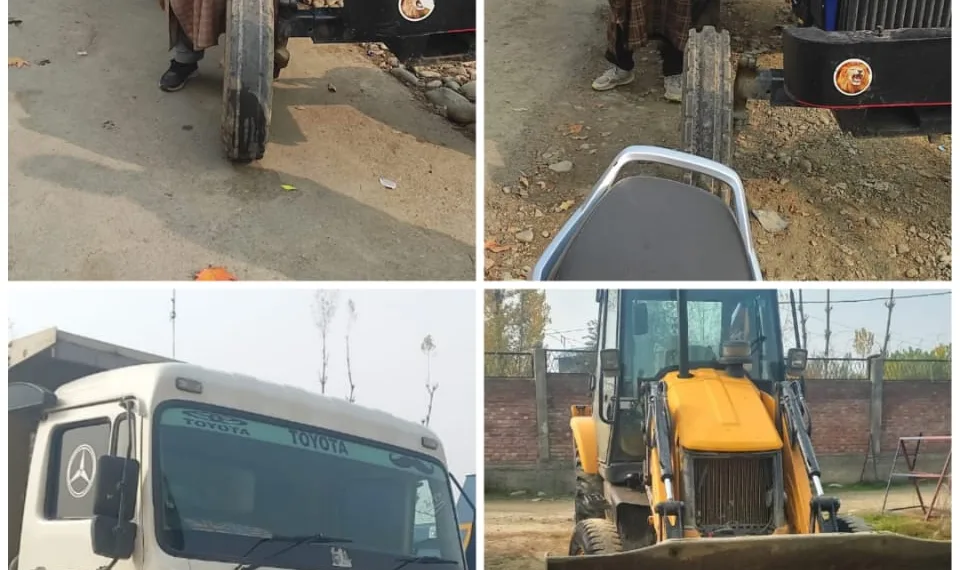 Illegal extraction & transportation of minerals: Police arrests 06 persons in Kulgam