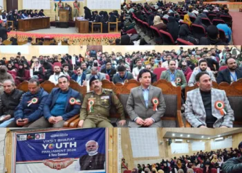 Viksit Bharat Youth Parliament held at GDC Shopian