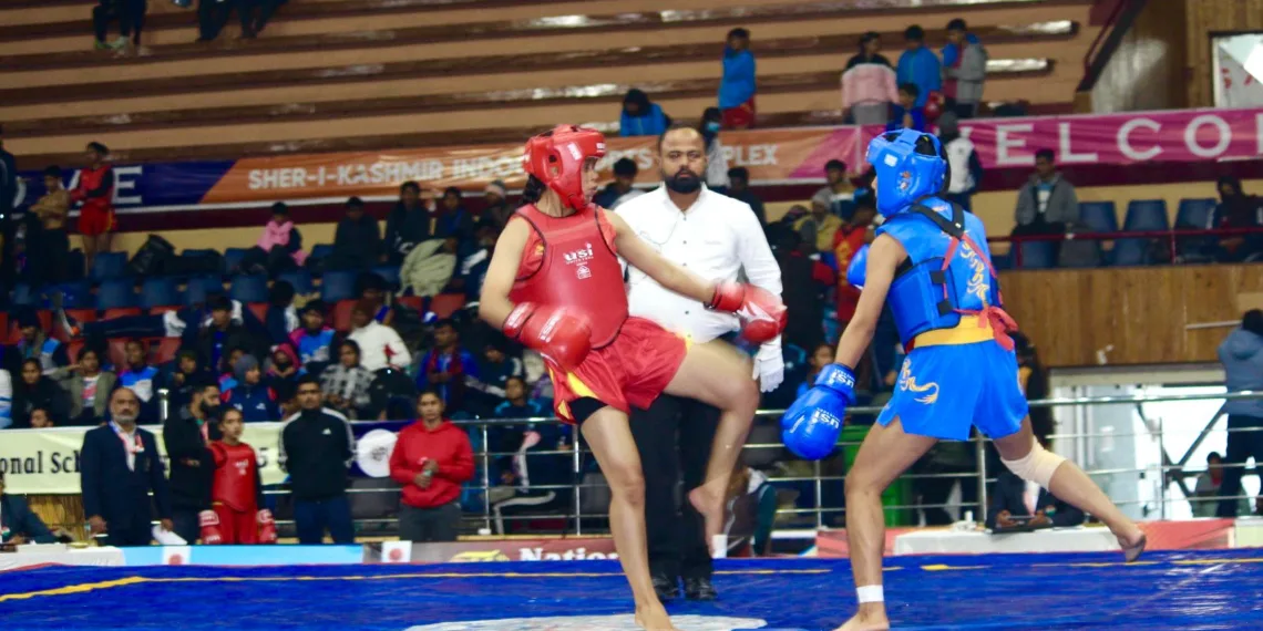 J&K Shines at 69th SGFI Nationals: Jiya Manhas & Shaurya Clinch Top Honours in Wushu