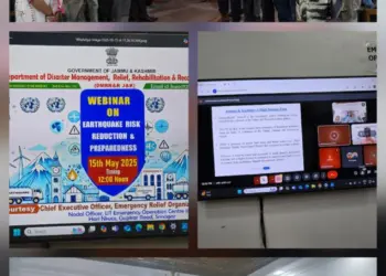 J&K Holds UT-Level Webinar on Earthquake Preparedness and Risk Reduction
