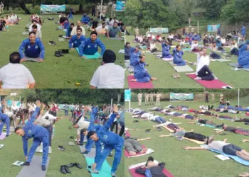 GDC Tangdhar Marks International Yoga Day 2025 with Enthusiasm and Community Spiri