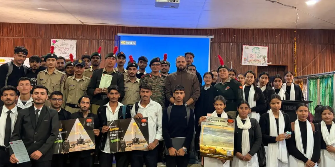 EMPOWERING J&K YOUTH: INDIAN ARMY CONDUCTS MASSIVE CAREER OUTREACH PROGRAMME IN BHADERWAH TO INSPIRE FUTURE WARRIORS