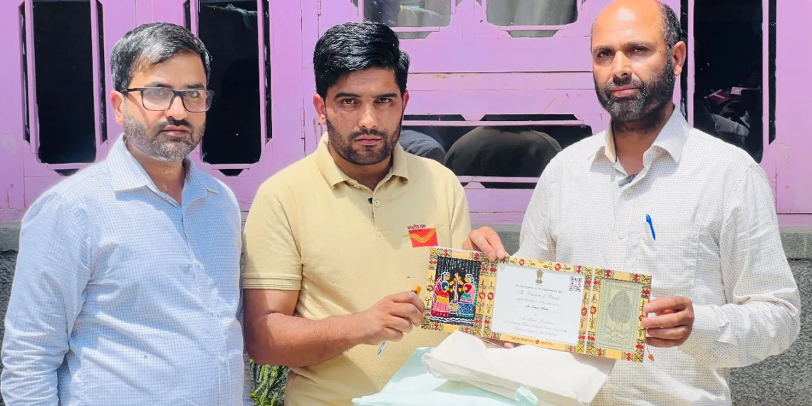 Zeerish Aslam from Shopian Invited to President’s “At Home Reception” for Independence Day 2025