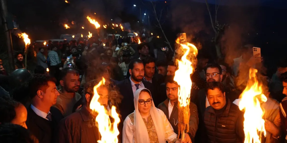 Waqf Chairperson Dr Andrabi participates in Zool Festival at the shrine of Sakhi Zainuddin Wali on the eve of Annual Urs